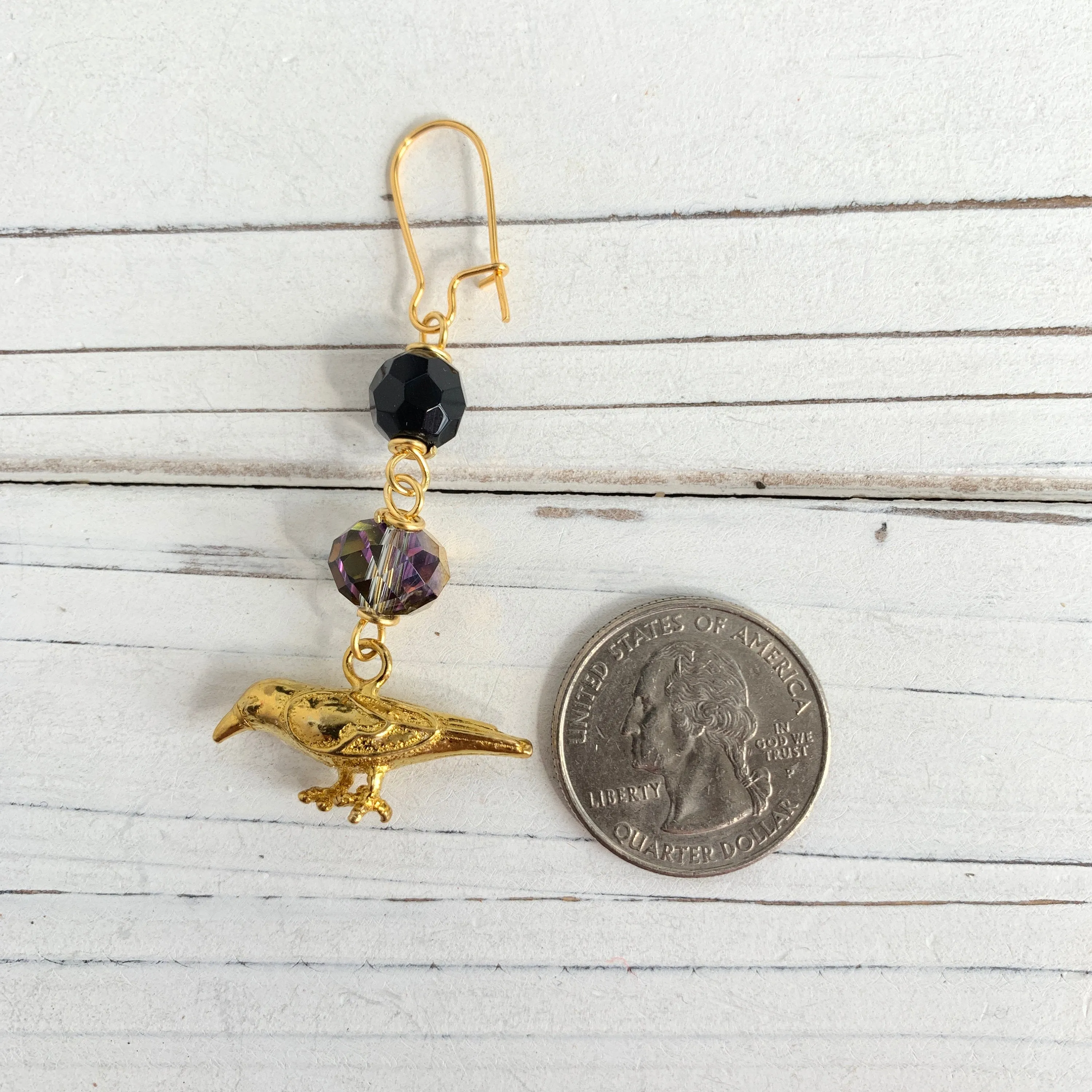 Raven Earrings