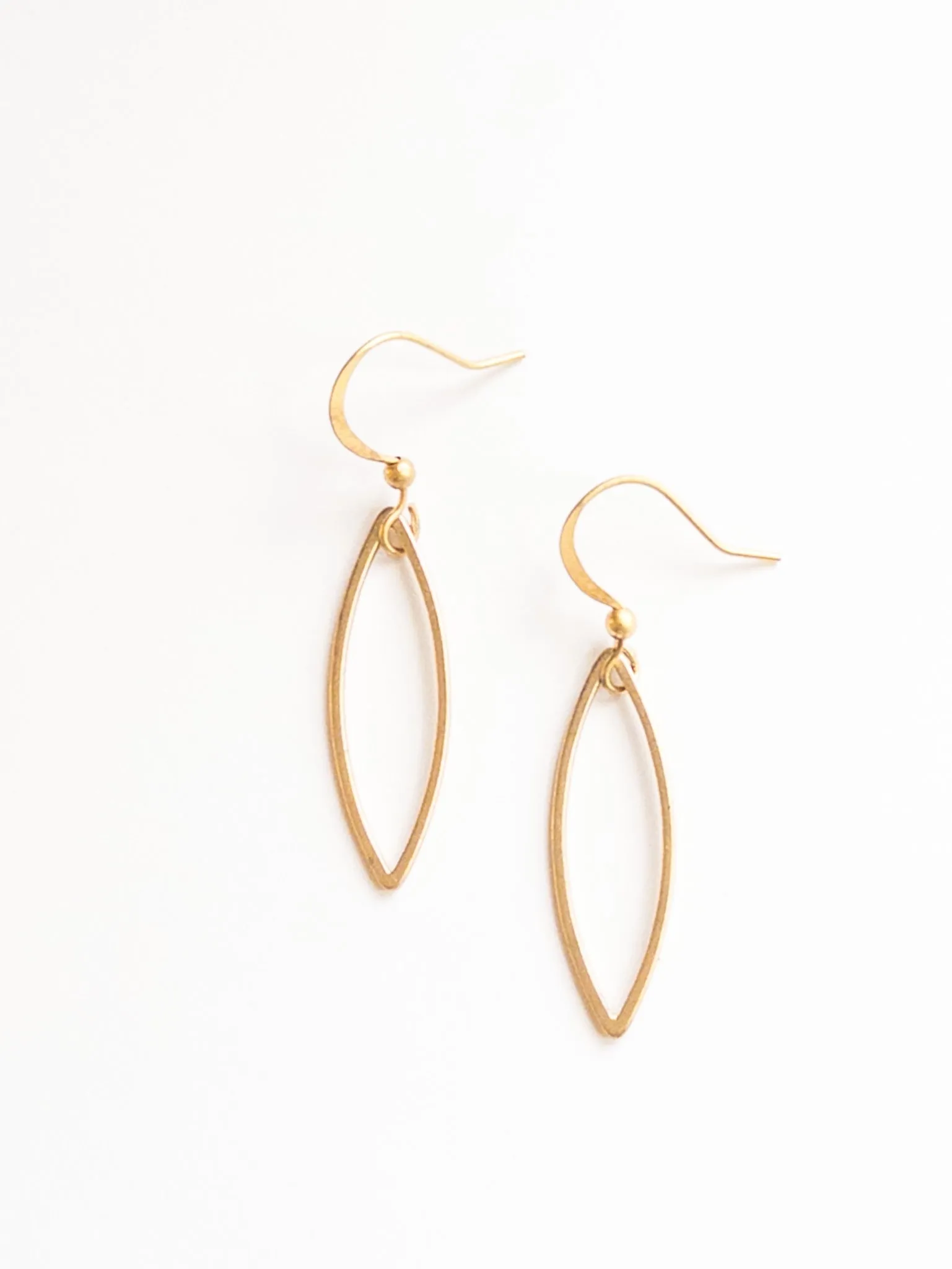 Sady Earrings -Matte Gold