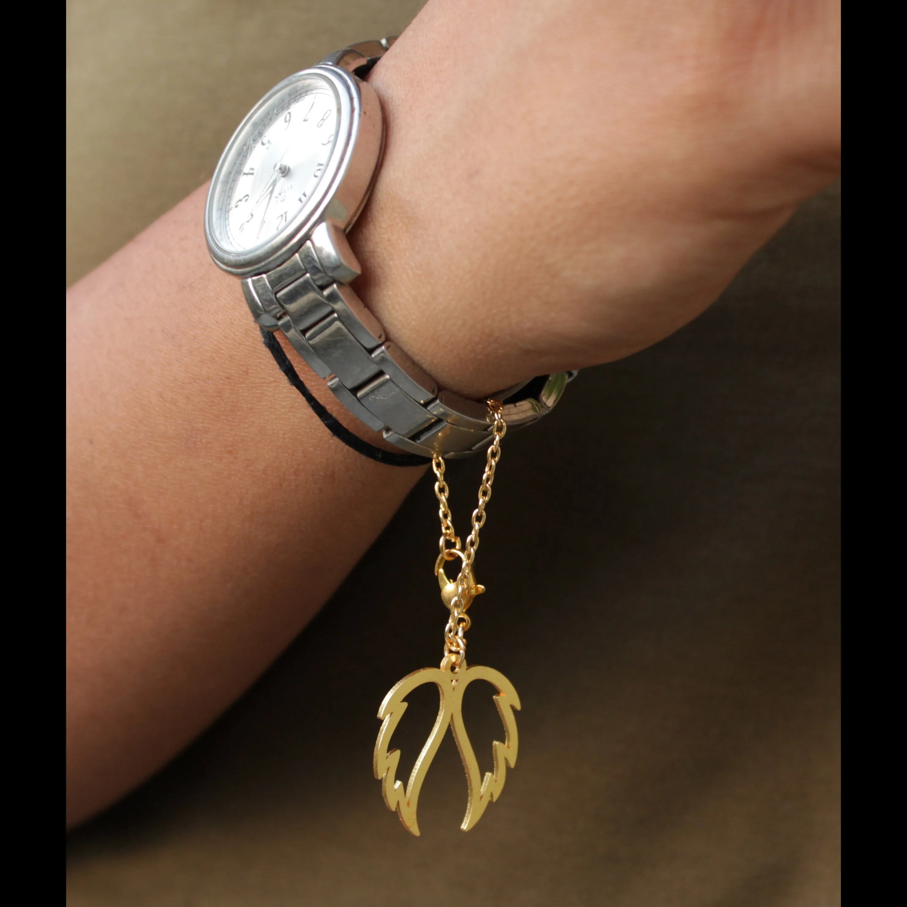 Set of 4 Laser Cut Watch Charms