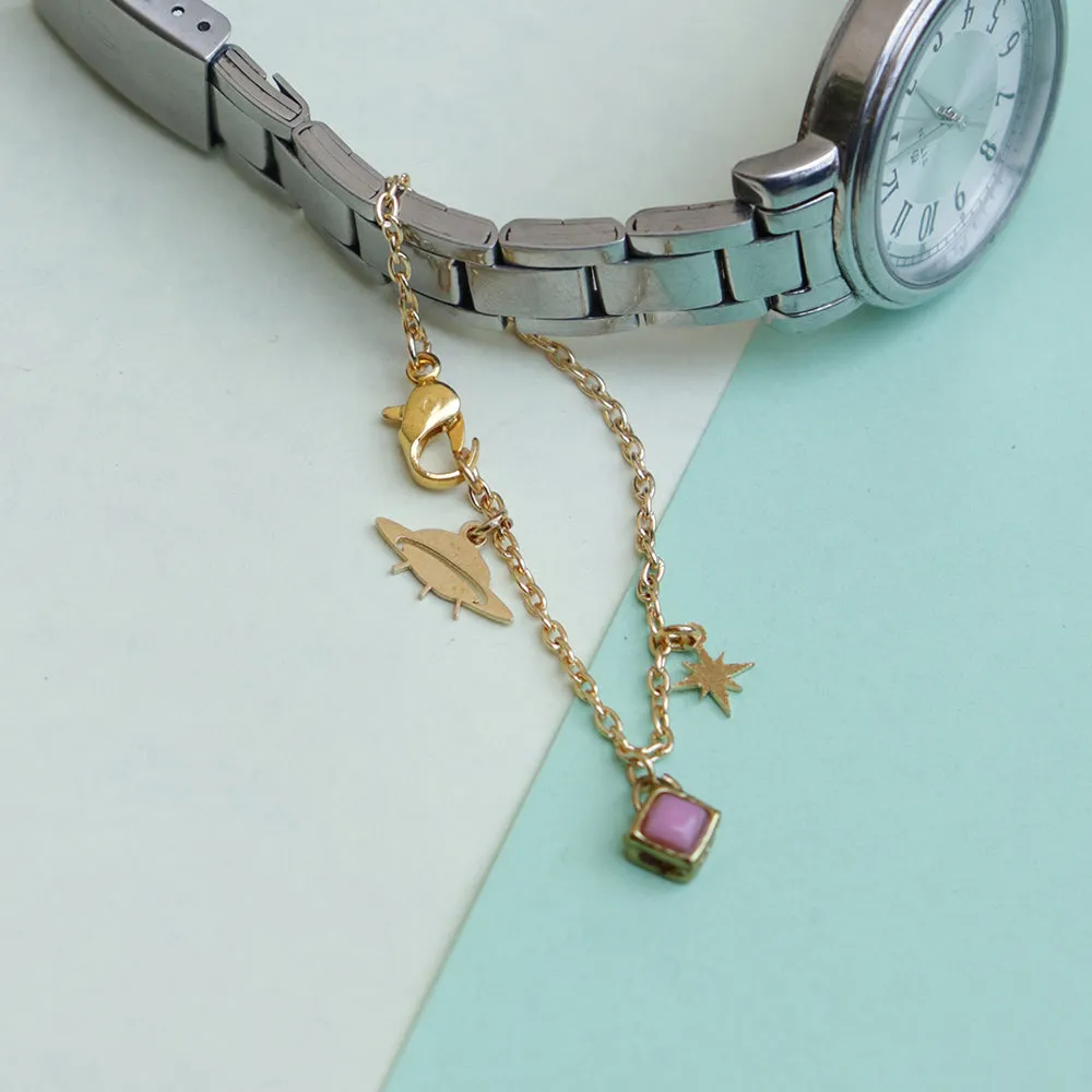 Set of 4 Laser Cut Watch Charms