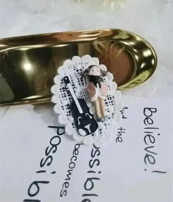 Shop Crystal Pearl Lace Badge Brooch - Elegant Accessory for Any Occasion