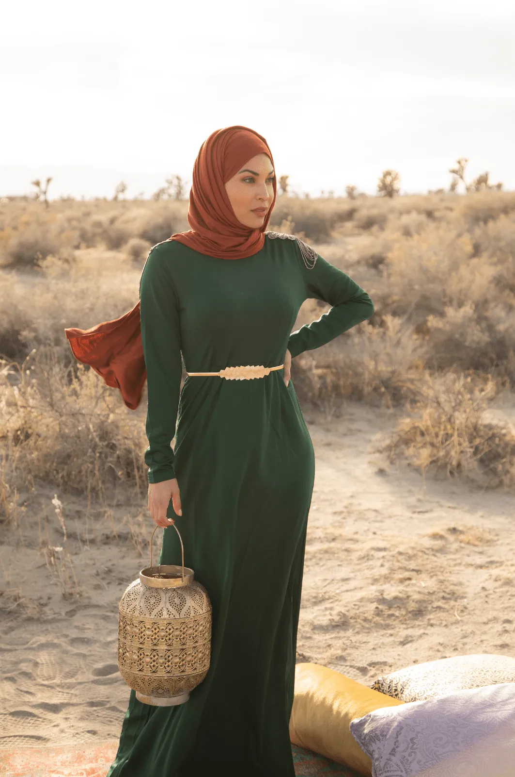 SHOULDER CHAINS DRESS