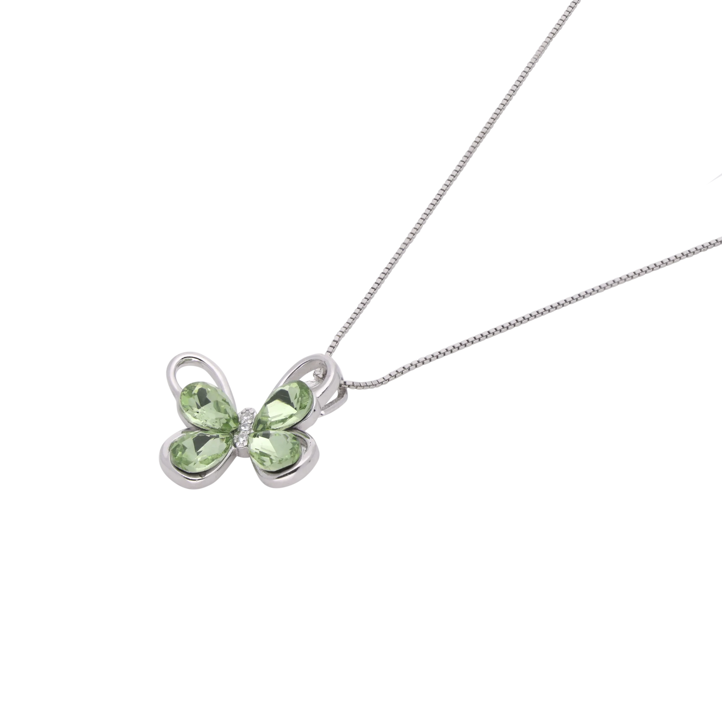 Sparkling Butterfly Chain Pendant | SKU : 0003403082, 0003403105, 0003403099, 0003403075, 0020859800