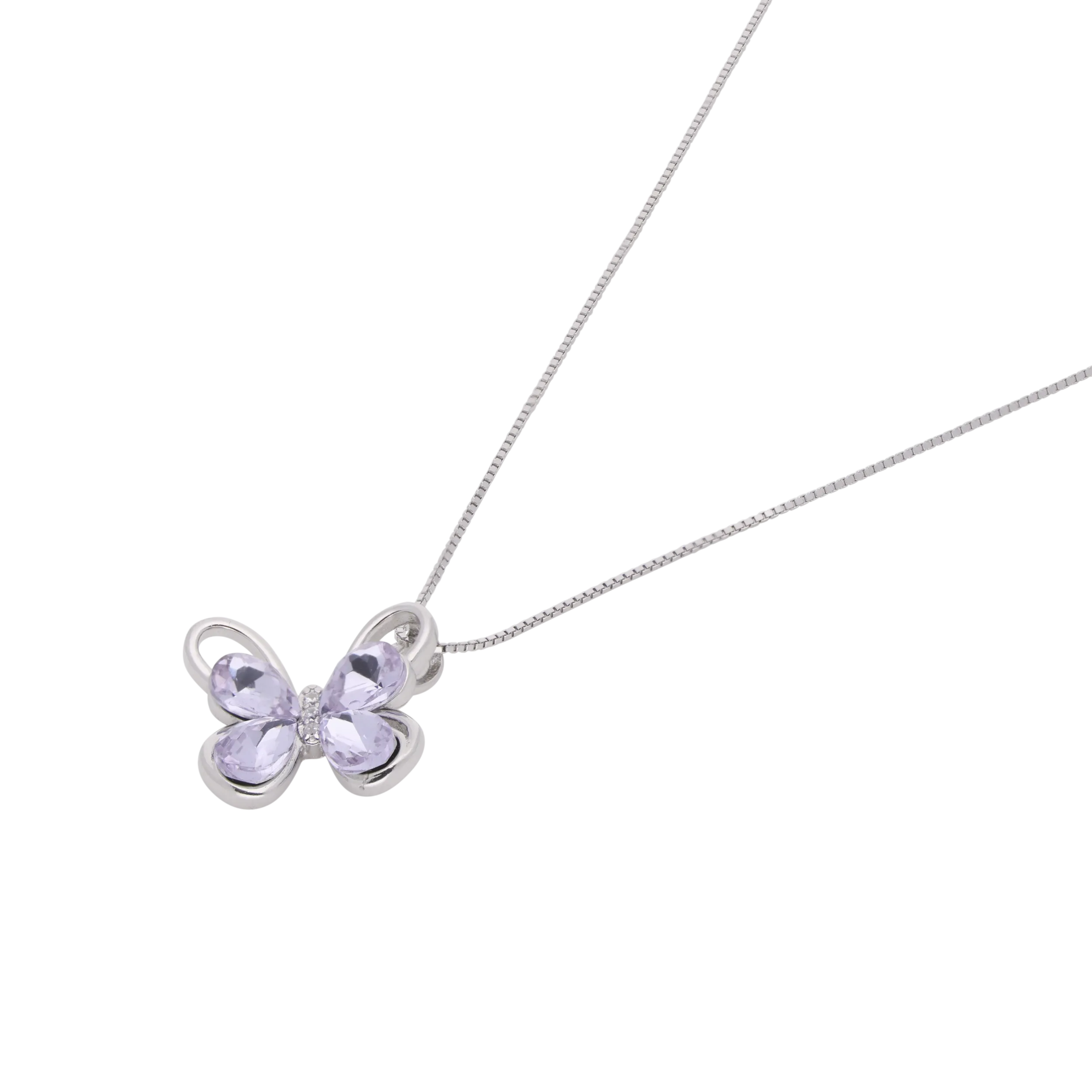 Sparkling Butterfly Chain Pendant | SKU : 0003403082, 0003403105, 0003403099, 0003403075, 0020859800