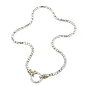 SPRING RING CAIN NECKLACE 17 INCH