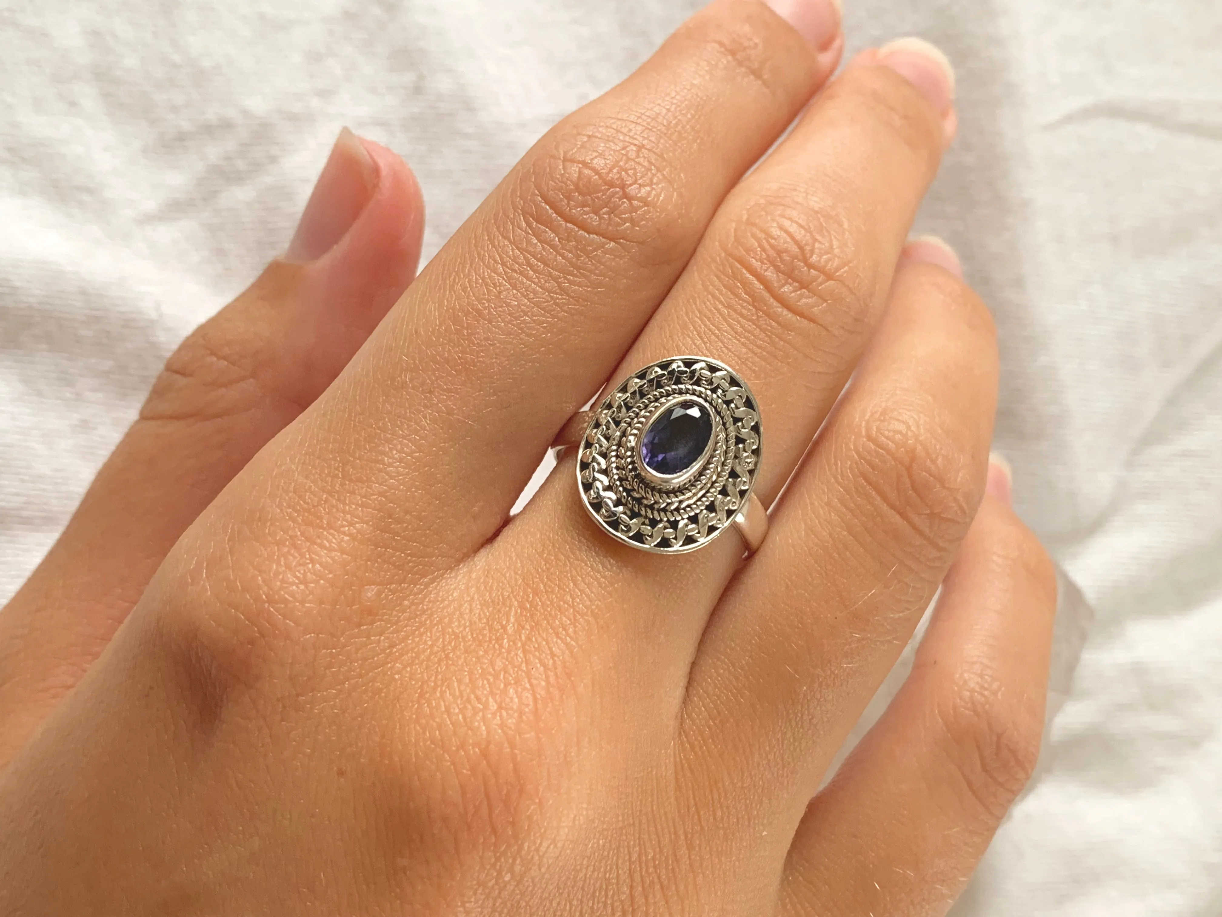 Tanzanite Rhona Ring (US 8)