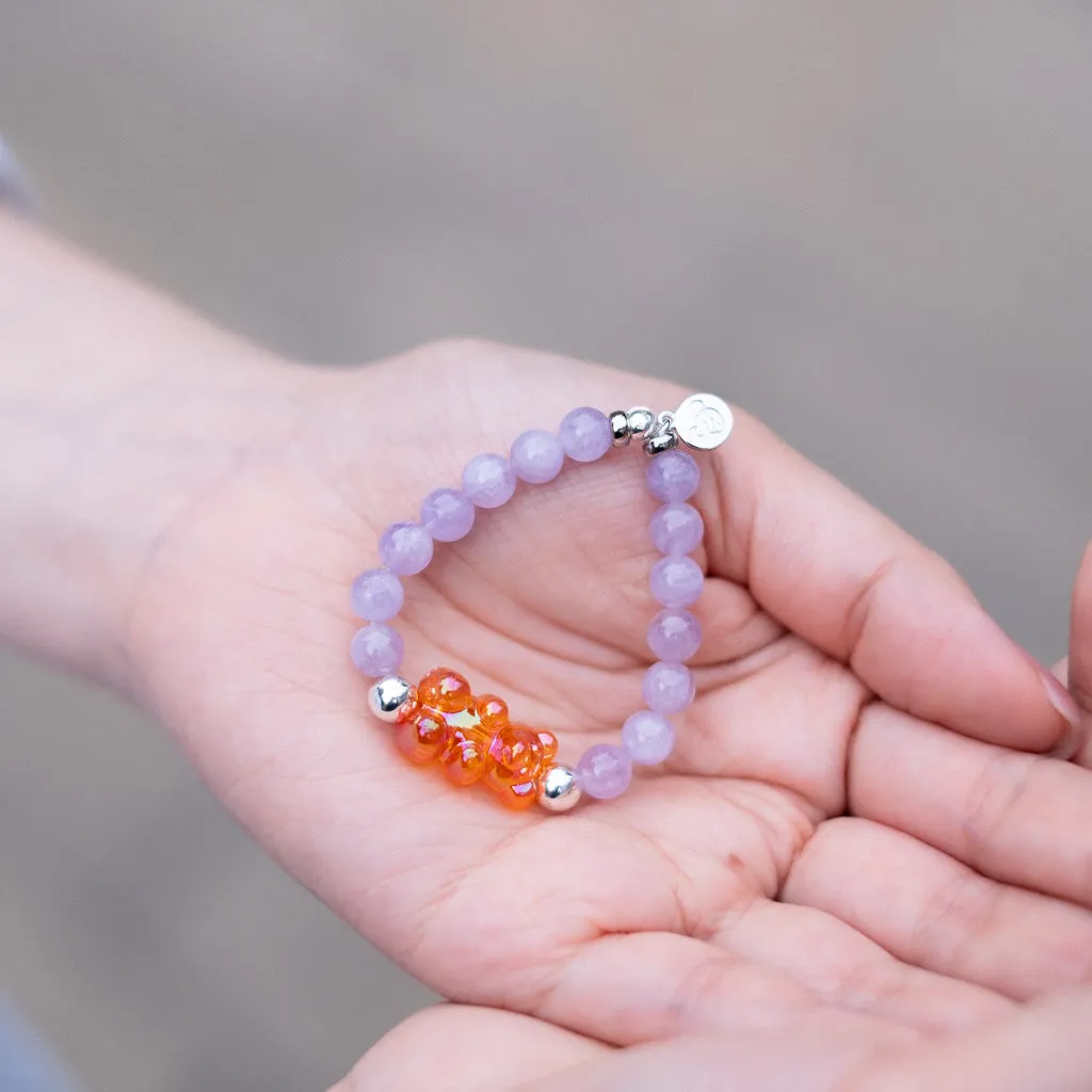 Teddy The Baby Bear - Kunzite Bracelet