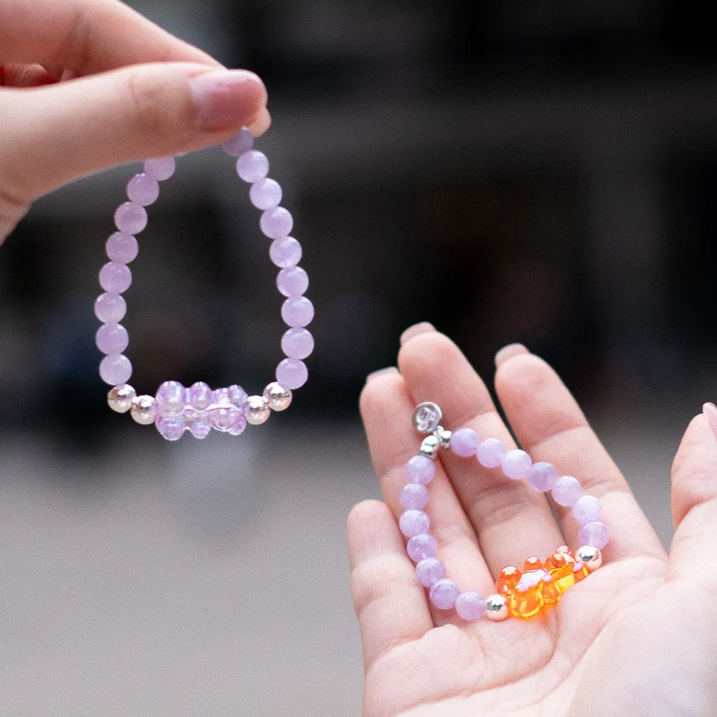 Teddy The Baby Bear - Kunzite Bracelet