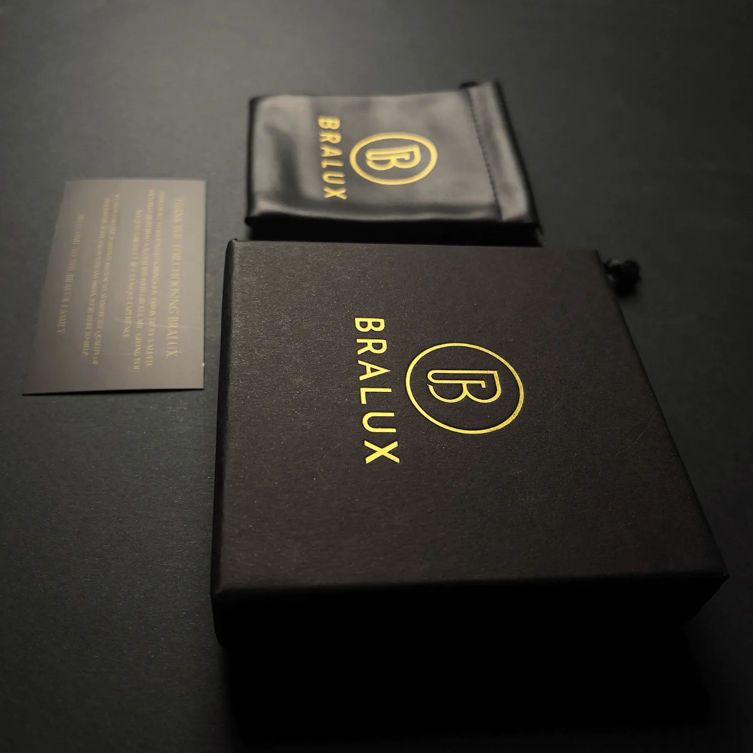 The Black Duo Leather and Gold Plated Buckle