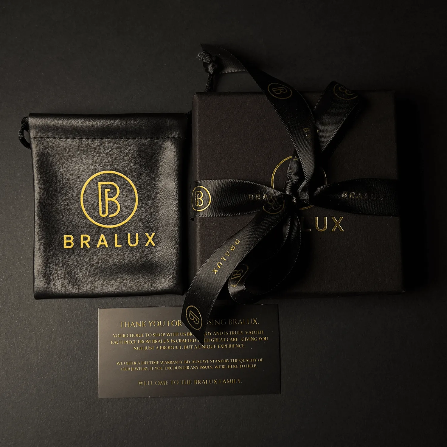 The Black Duo Leather and Gold Plated Buckle