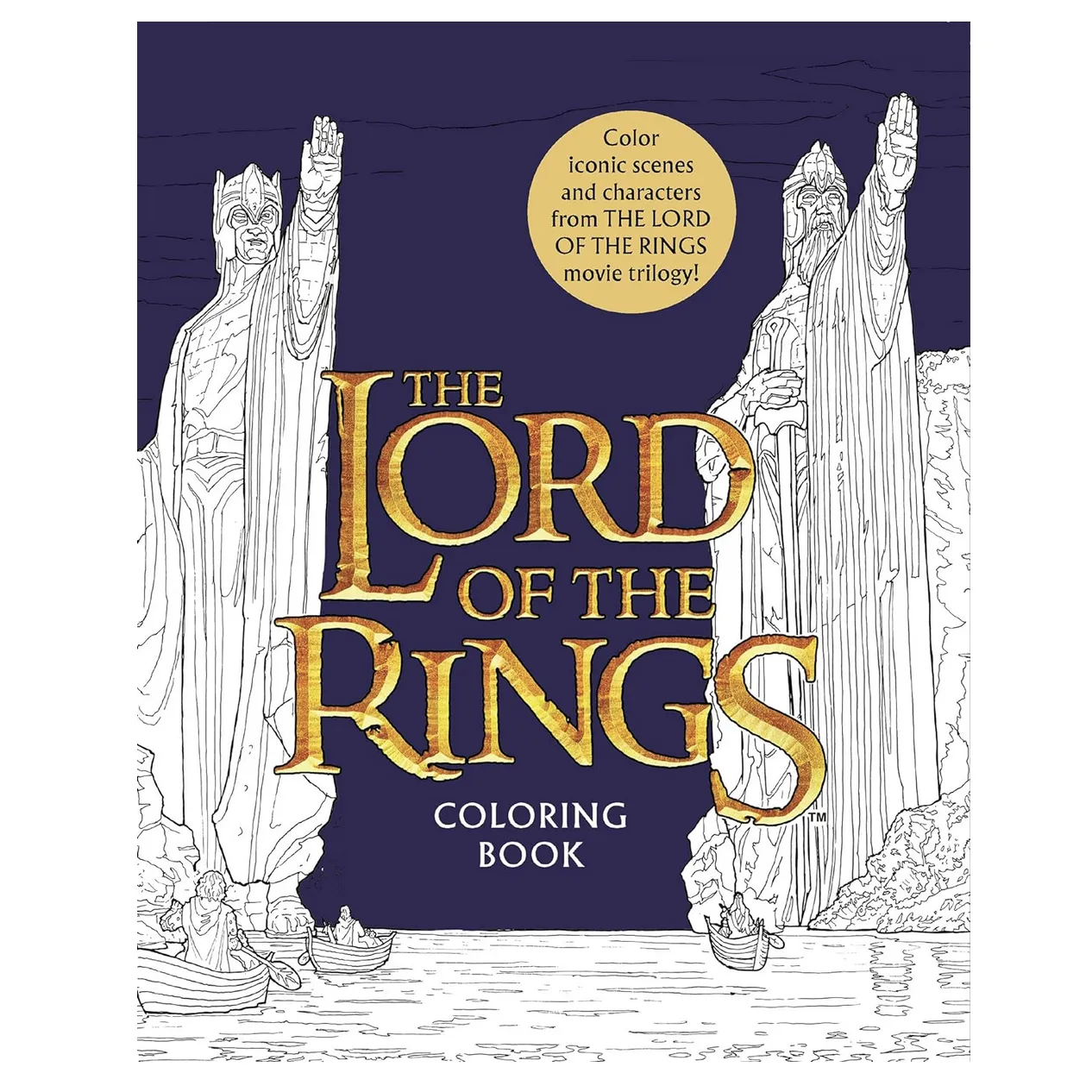 The Lord of the Rings Movie Trilogy Coloring Book