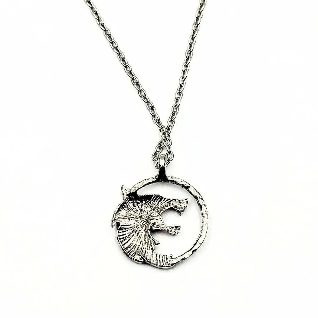 The Witcher White Wolf Pendant - Gothic Necklace by The Nevermore
