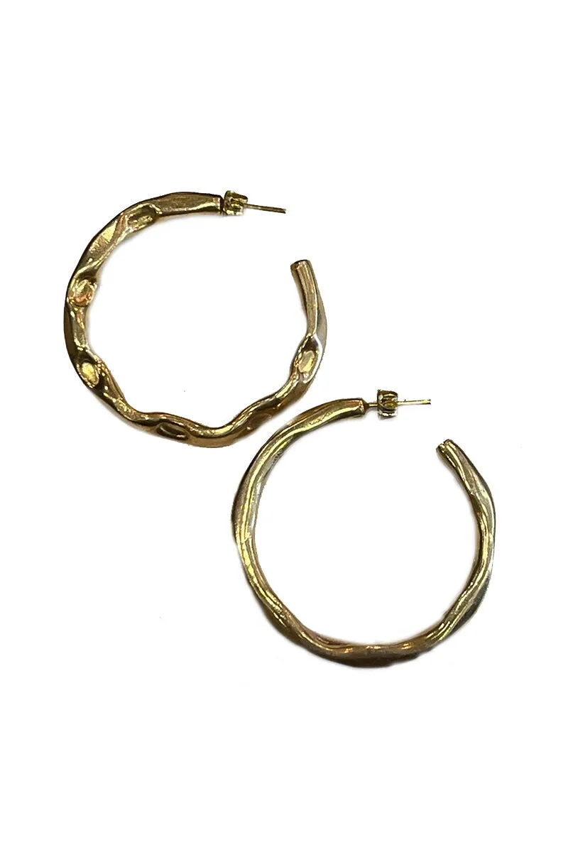 VENN HOOPS-GOLD