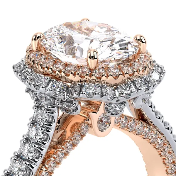 Verragio Couture Diamond Halo Engagement Ring 0468OV