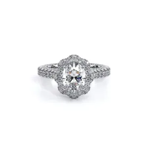 Verragio Couture Diamond Halo Engagement Ring 0468OV
