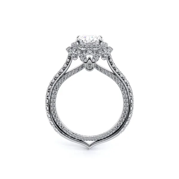 Verragio Couture Diamond Halo Engagement Ring 0468OV