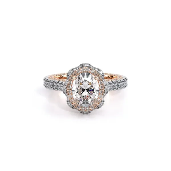 Verragio Couture Diamond Halo Engagement Ring 0468OV