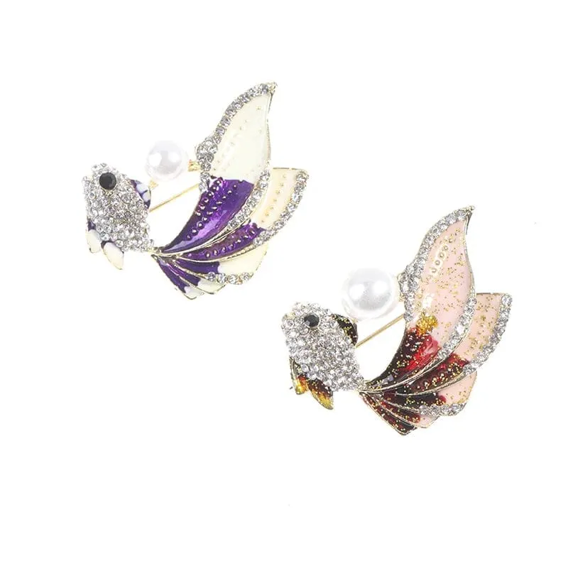 Vintage Rhinestone Brooches | A Shimmering Fashion Statement