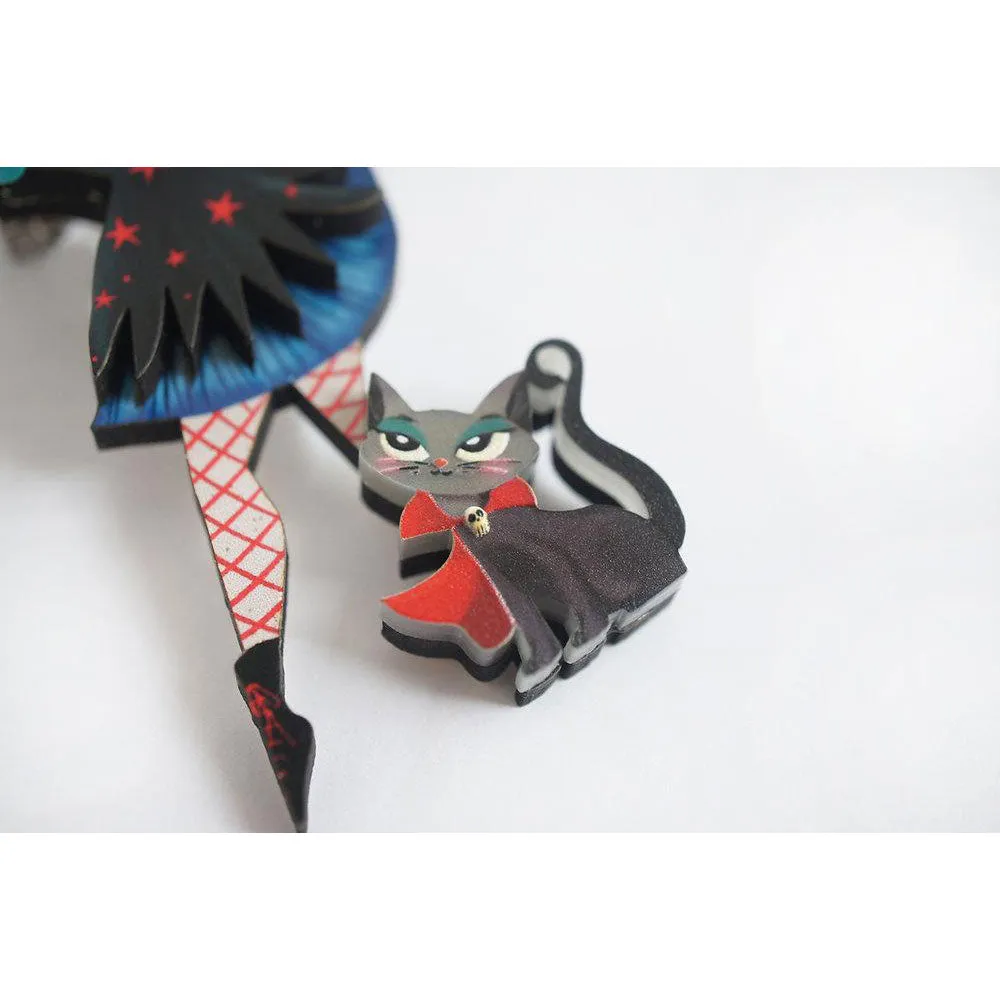 Witch Spell Brooch by Laliblue