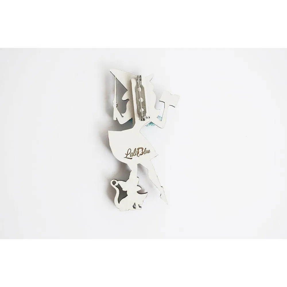 Witch Spell Brooch by Laliblue